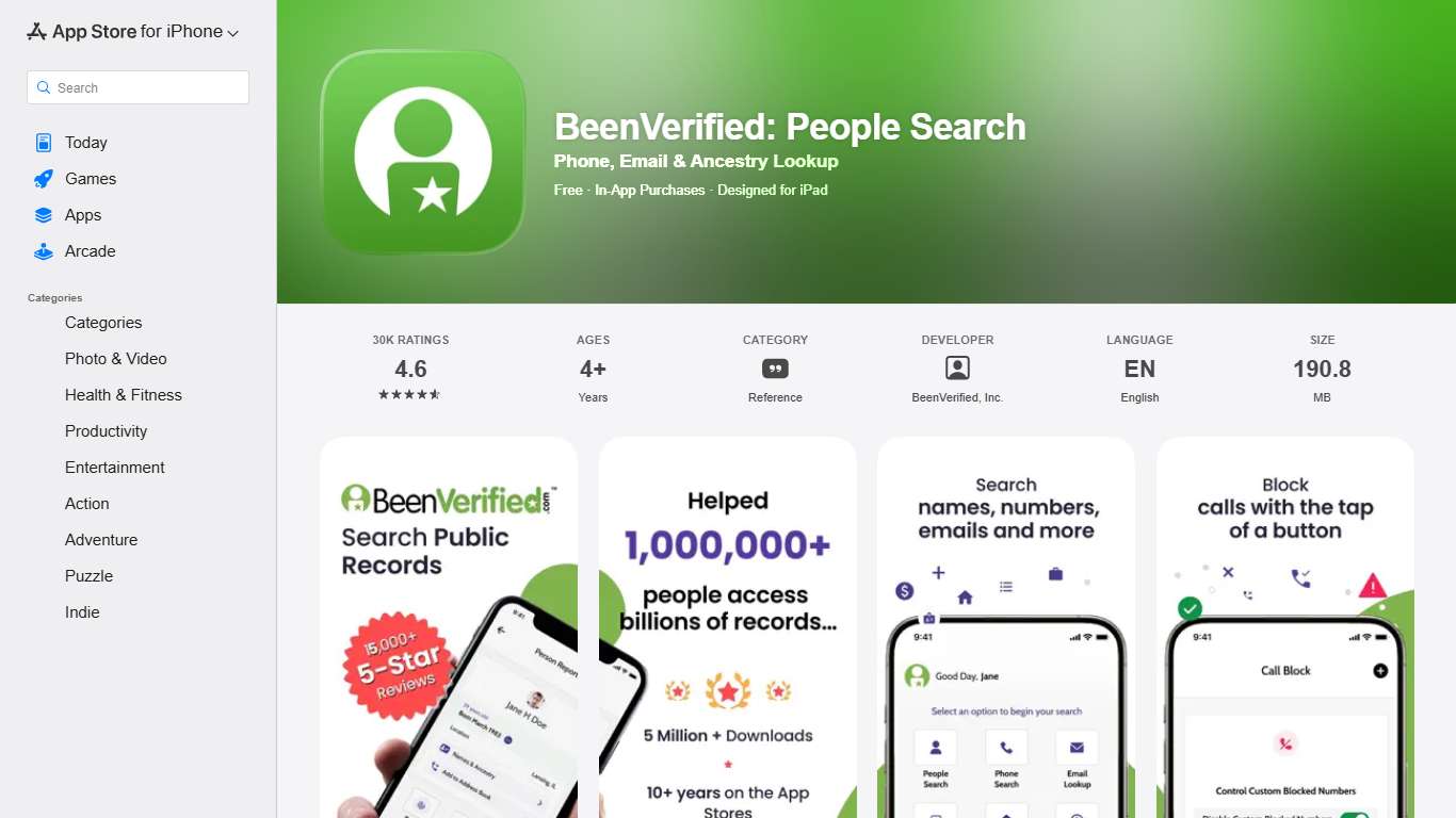 ‎BeenVerified: People Search App - App Store