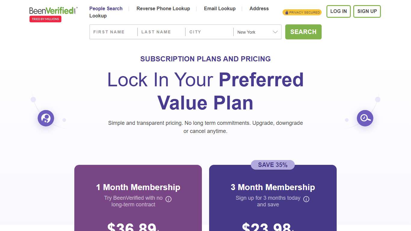 BeenVerified Subscription Plans and Pricing: Find the Perfect Plan for You | BeenVerified